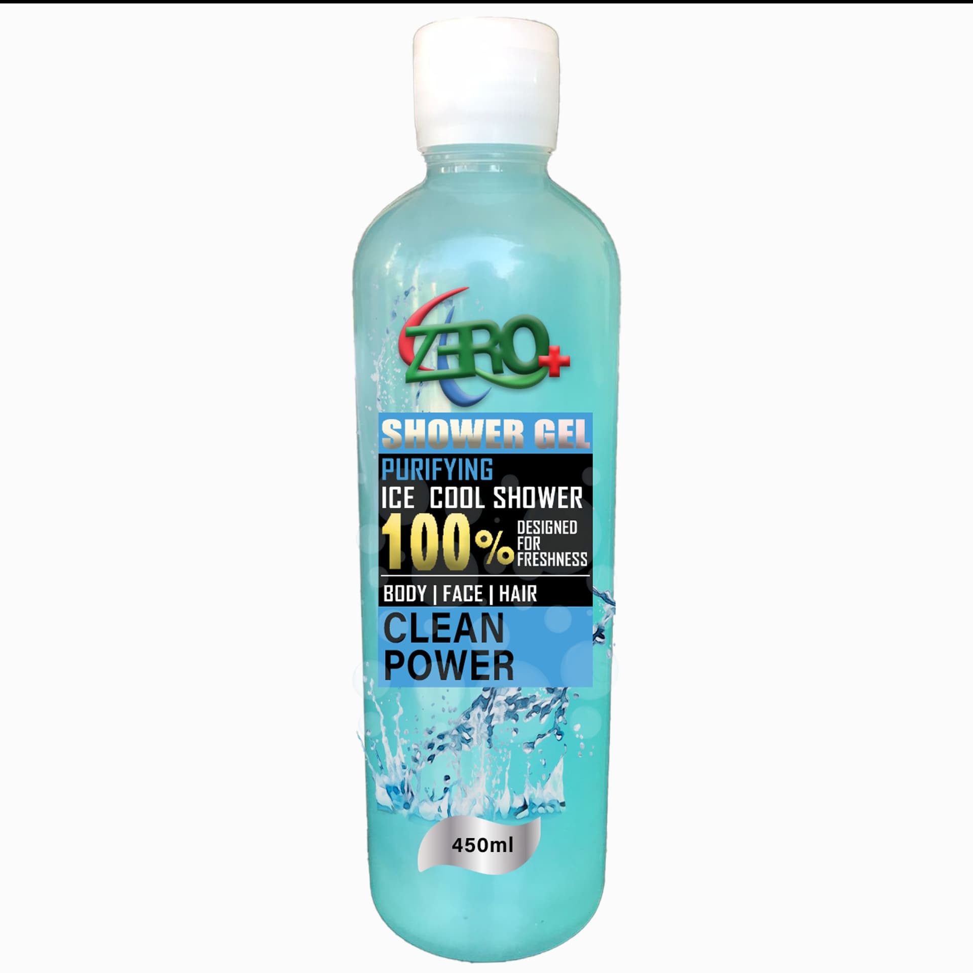 ZERO+ Ice Cool Shower Gel